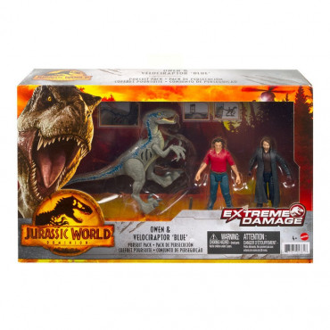 Jurassic World Owen and Velociraptor