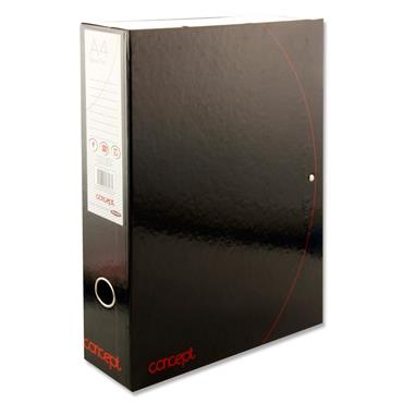 Box File Red Black Concept