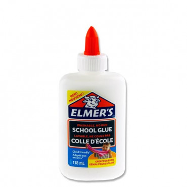 School & Slime White Glue 118Ml