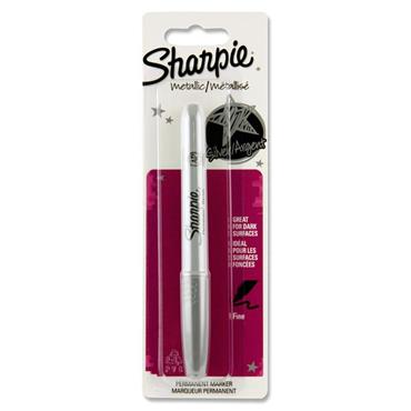 Sharpie Metallic Silver Permanent Marker