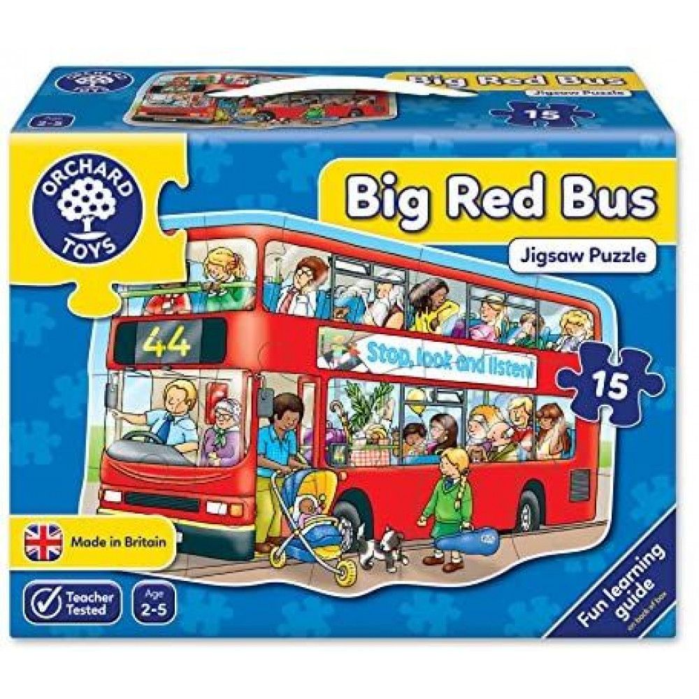 Big Red Bus Jigsaw