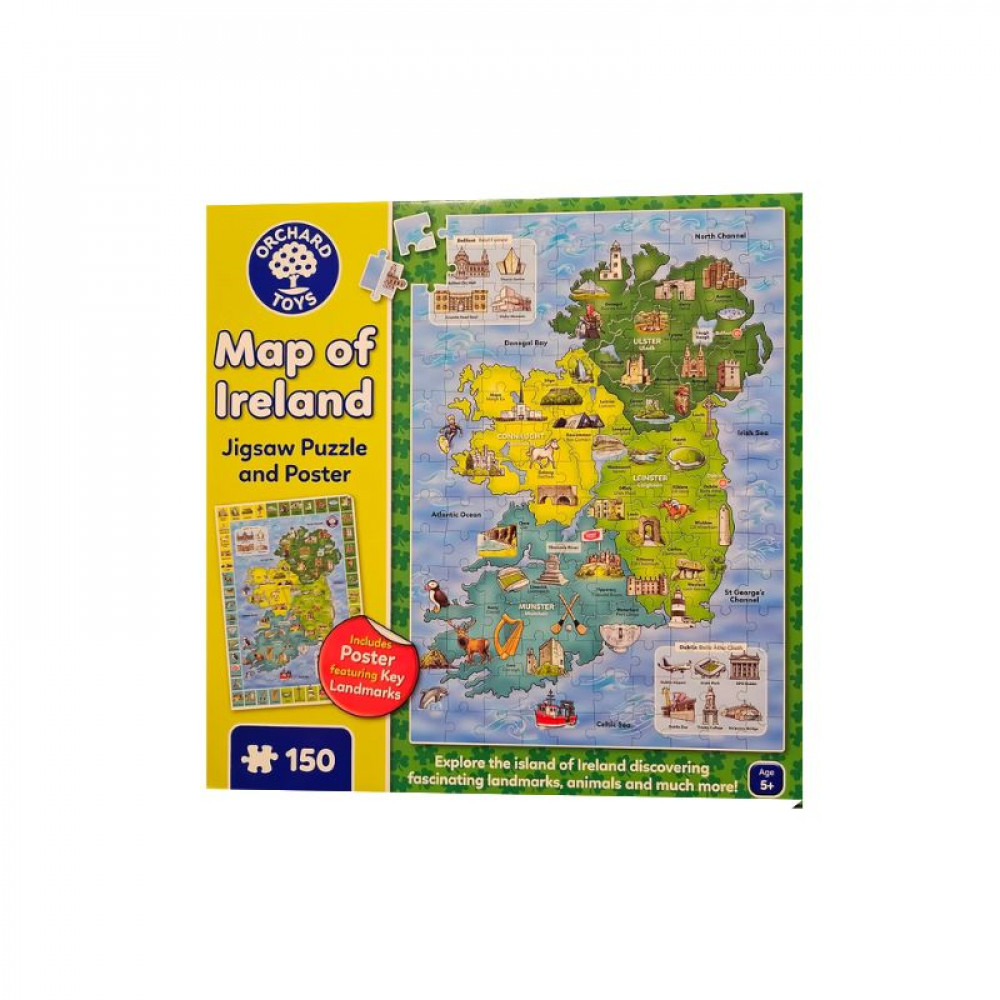 IRELAND MAP PUZZLE