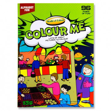 Alphabeth Fun Colouring Book 96P