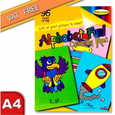 Colouring Book Activity 96Pg Clever Kidz