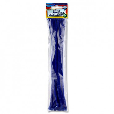 25 PCK PIPE CLANERS BLUE