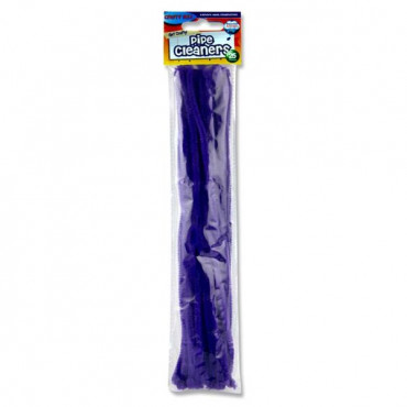 PCK 25 PIPE CLEANERS PURPLE