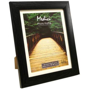 Black 10X8 Frame With Mount