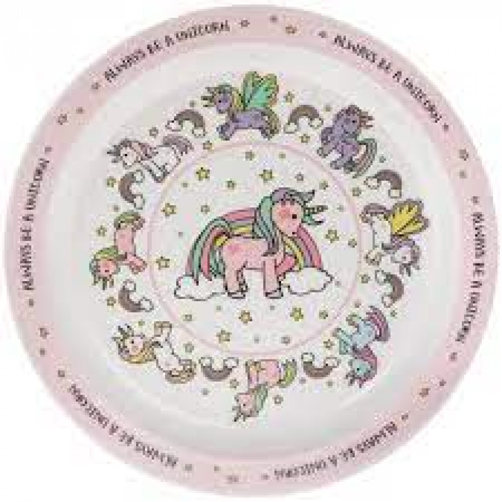 UNICORN PLATE LITTLE STARS