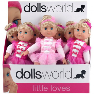 Dolls World Little Loves Doll With Hair