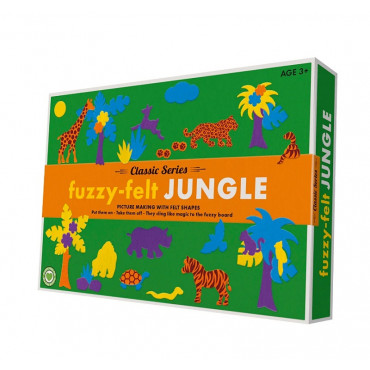 Fuzzy Felt Retro Jungle