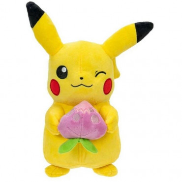 Pokemon  Pikachu w/ Berry 8inch Plush