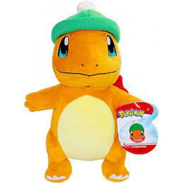 Pokemon 8inch Charmander With Santa Hat