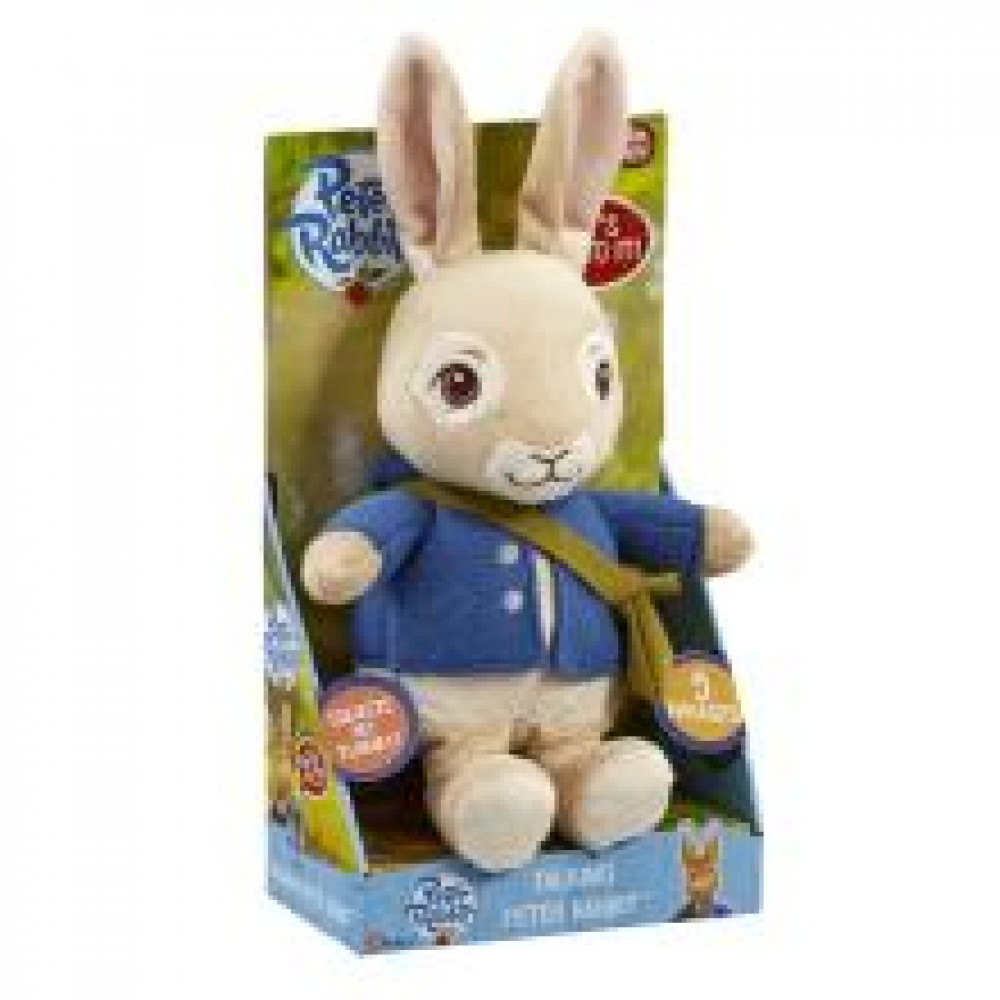 TALKING PETER RABBIT SOFT TOY