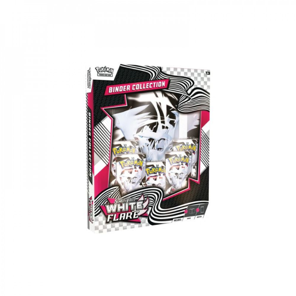 Pokemon White Flare Binder Collection Reshiram