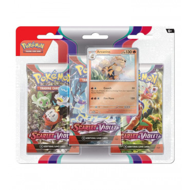 POKEMON TCG SCARLET VIOLET 3 PACK BOOSTER DISPLAY