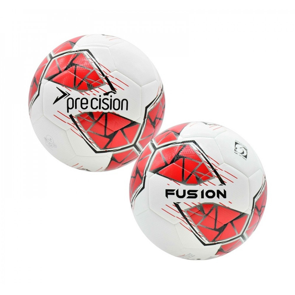 Fusion FIFA Training Ball white/red - 5
