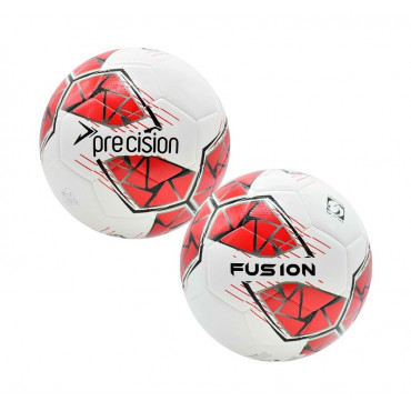 Fusion FIFA Training Ball white/red - 5