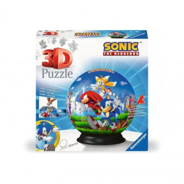 Sonic 3D 72 Pc Puzzle Ball