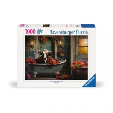 The Cow and the Bathtub 1000pc