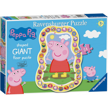Peppa Pig Shaped Floor Puzzle