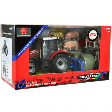 Massey Ferguison Tractor Playset