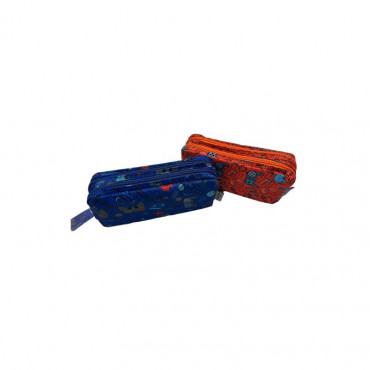 DOUBLE PENCIL CASE GAMING ASSORTED