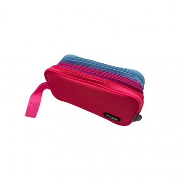 TRIPLE PENCIL CASE BRIGHT