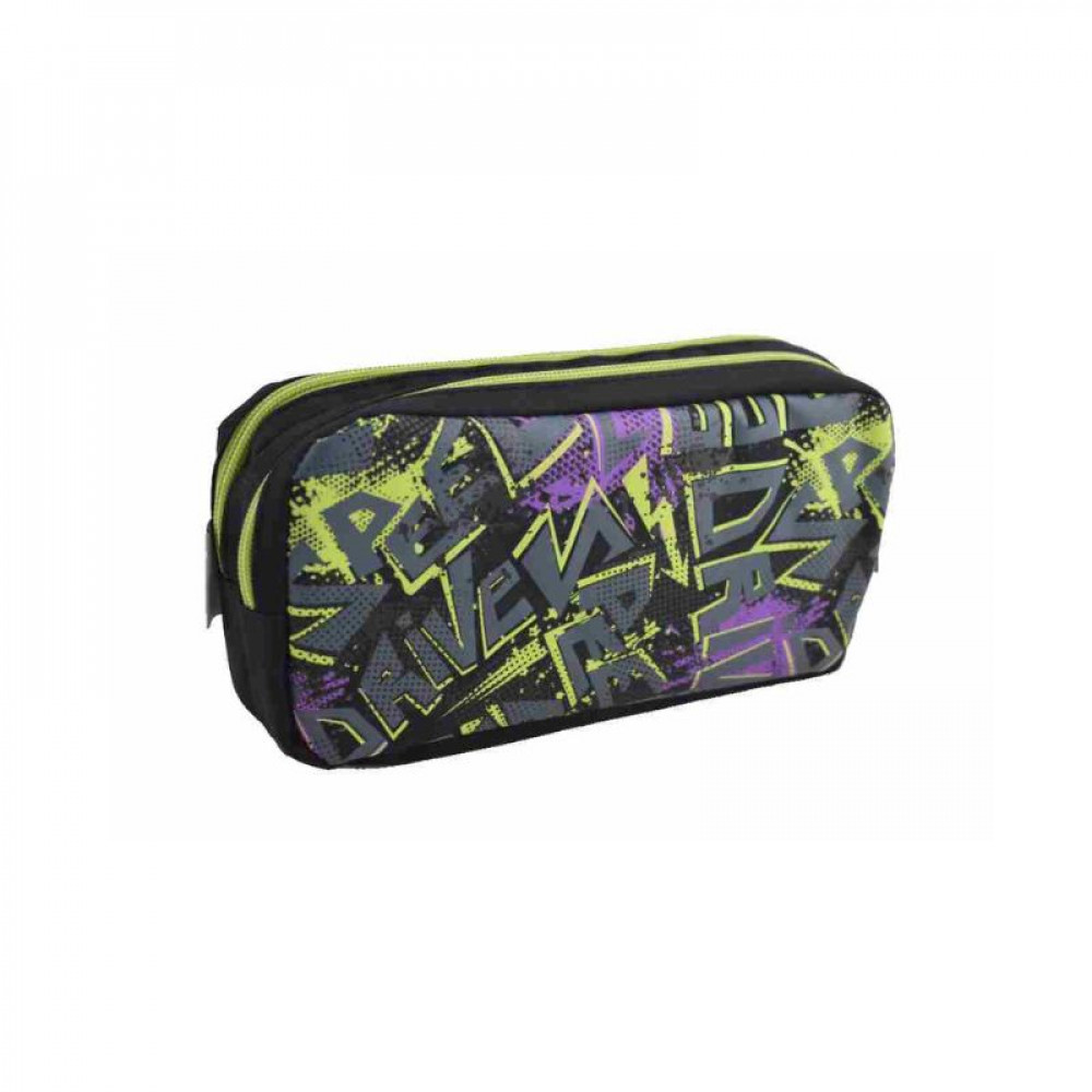 DOUBLE PENCIL CASE GRAFFITI