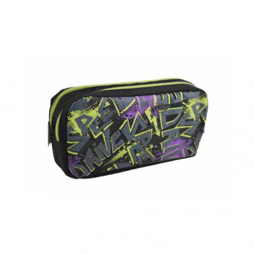 DOUBLE PENCIL CASE GRAFFITI
