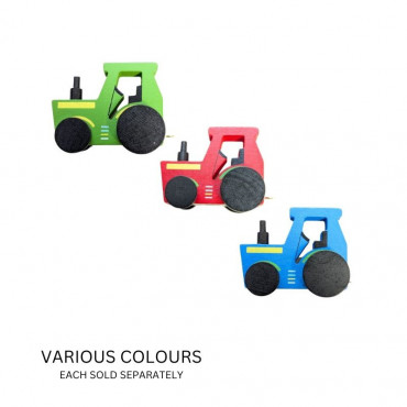 Tractor for Train letter Assorted Colours