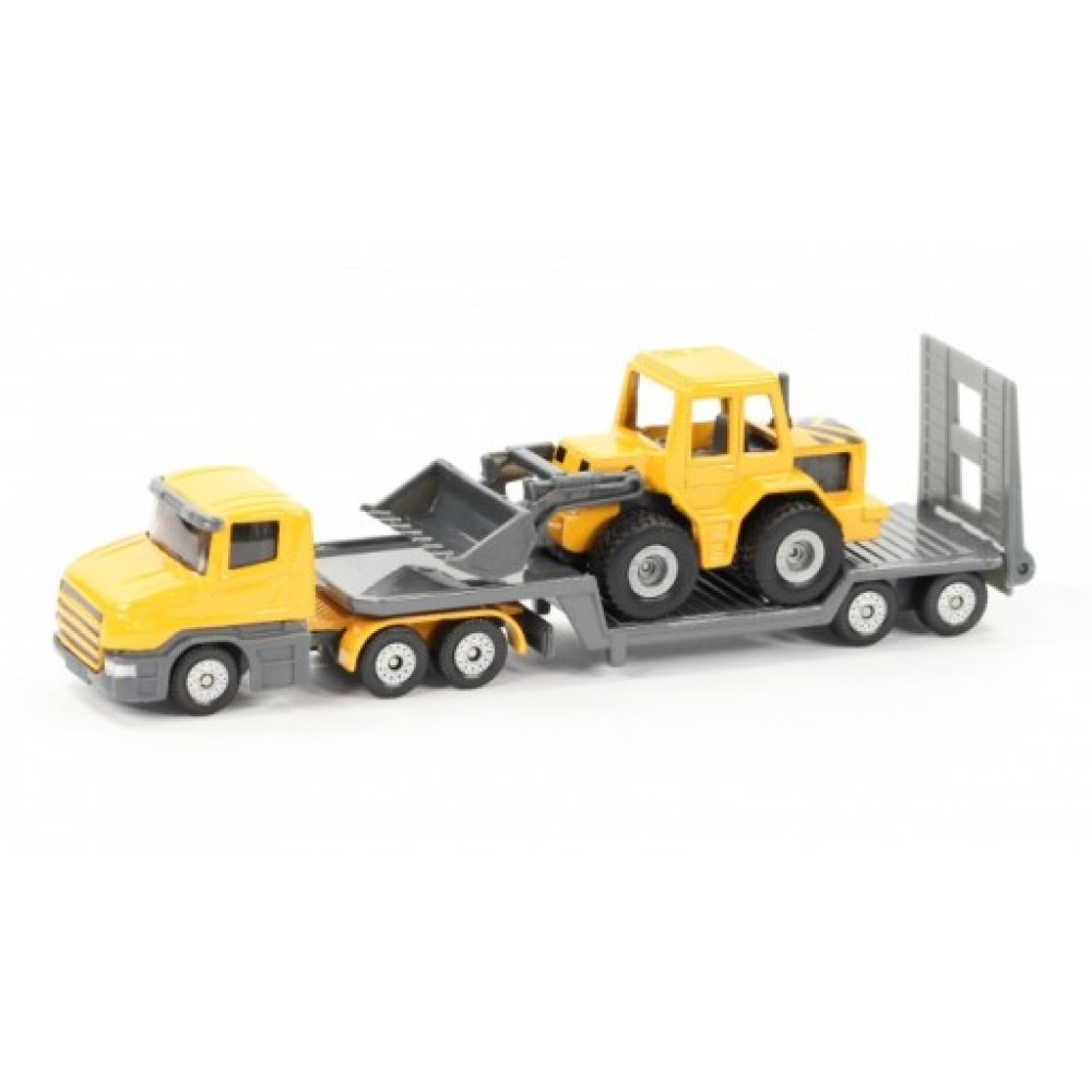 Low Loader With Front Loader