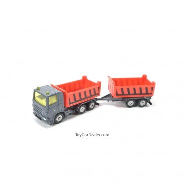 Truck With Dumper Body And Tipping Trailer
