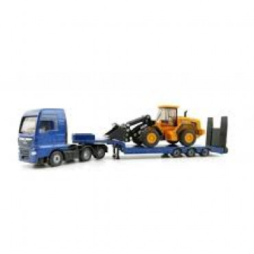 Man Truck W/Low Loader 1:87