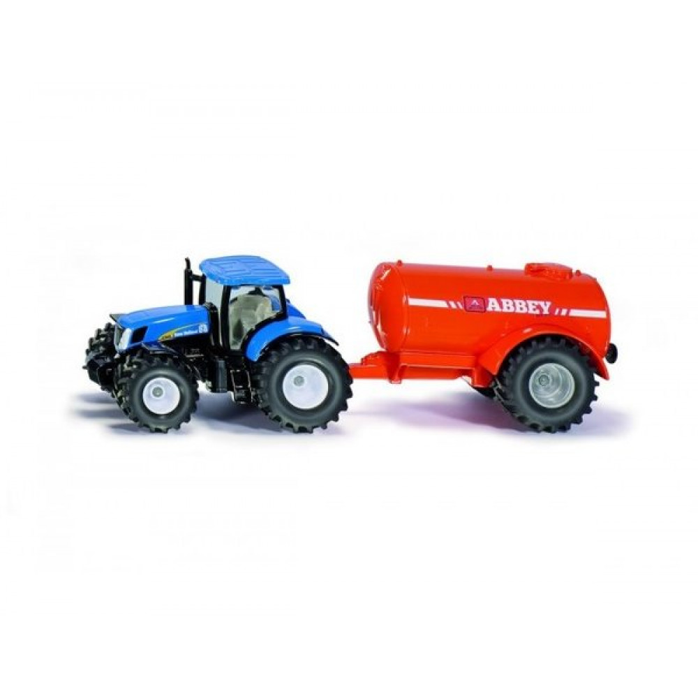 New Holland With Single Axle Abbey Tanker 1:50