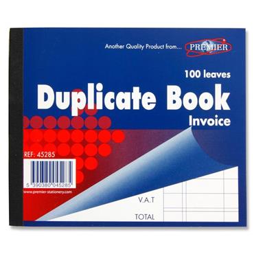 Duplicate Invoice Book 4X5In