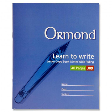 J09 Copy Learn To Write 40Pg