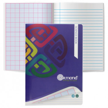 A4 128pg Durable Cover Science Book
