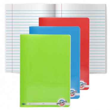 A4 160pg Durable Cover Manuscript Book pk3