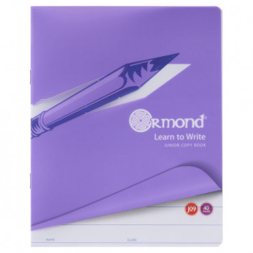 40Pg J09 Junior Copy Book Durable Cover