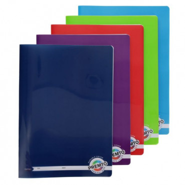 A4 120pg Durable Cover Manuscript Book Asst
