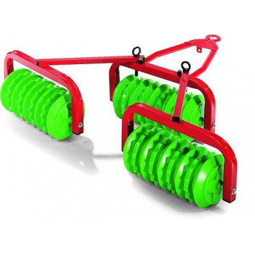 Rolly Disc Harrow Red/Green