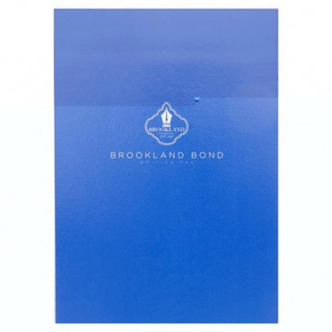 Brookland Bond A5 Writing Pad 100 Sheets - White R