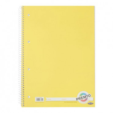 A4 320pg Spiral Notebook - Sunshine