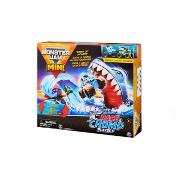 MONSTER JAM MINI - RACE & CHOMP PLAYSET