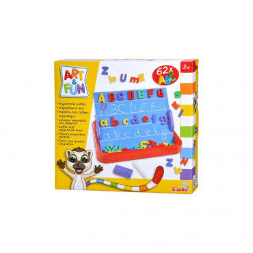 ABC MAGNETIC BOARD IN CASE