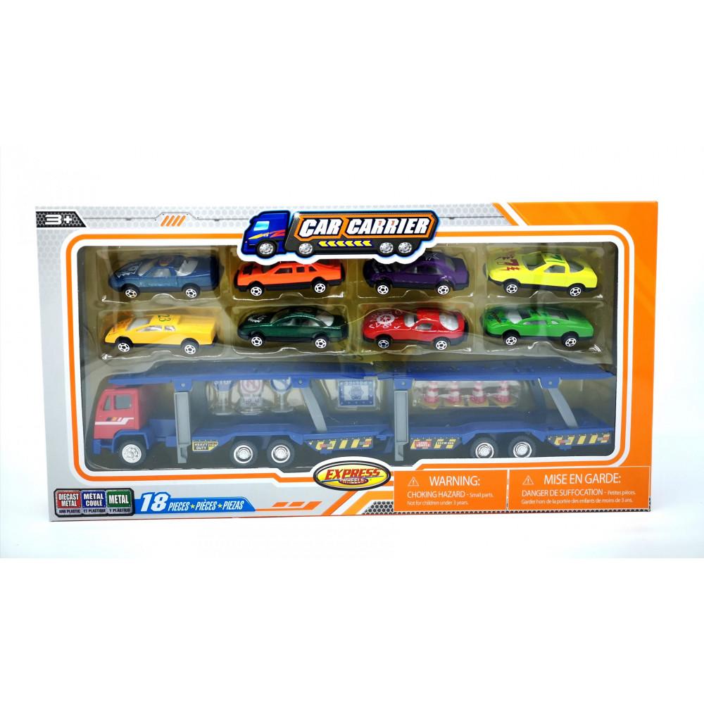 Express Wheels Car Carrier Playset