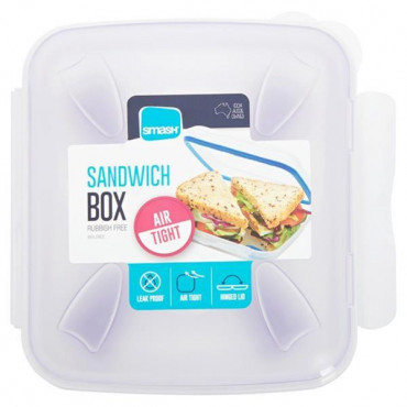 Leak Proof Sandwich Box 3 Asst Cdu