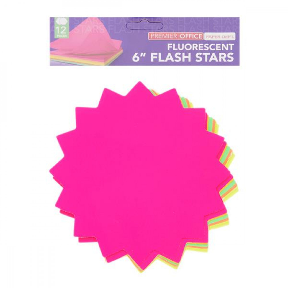 Premier Office Pkt.12 6 Flash Stars"