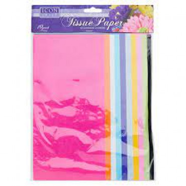 ICON CRAFT PK10 SHEETS TISSUE PAPER