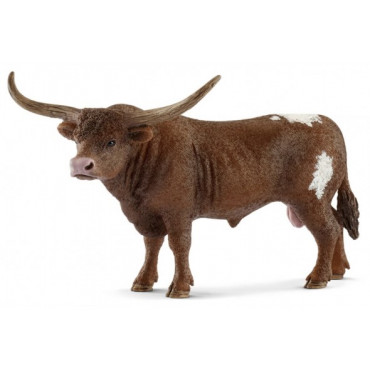 Schleich Texas Longhorn Bull Horse
